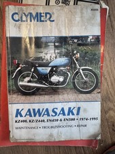 1974-1995 Kawasaki KZ400 KZ440 EN450 EN500 Service Repair Manual Clymer M355