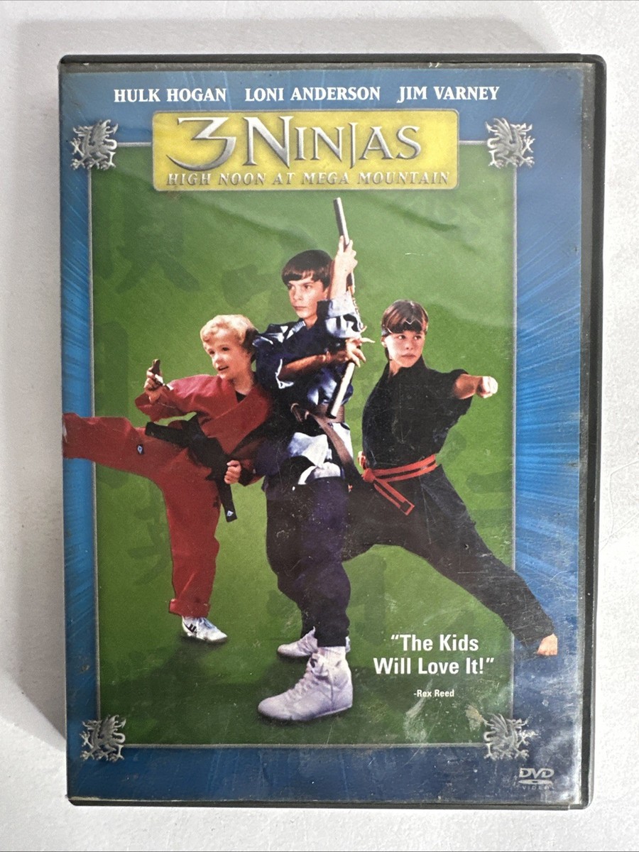 3 Ninjas - High Noon at Mega Mountain (DVD, 2001, Fullscreen) Hulk