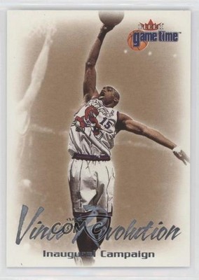 2000-01 Fleer Game Time Vince And The Revolution Vince Carter #2VR HOF 0l8p