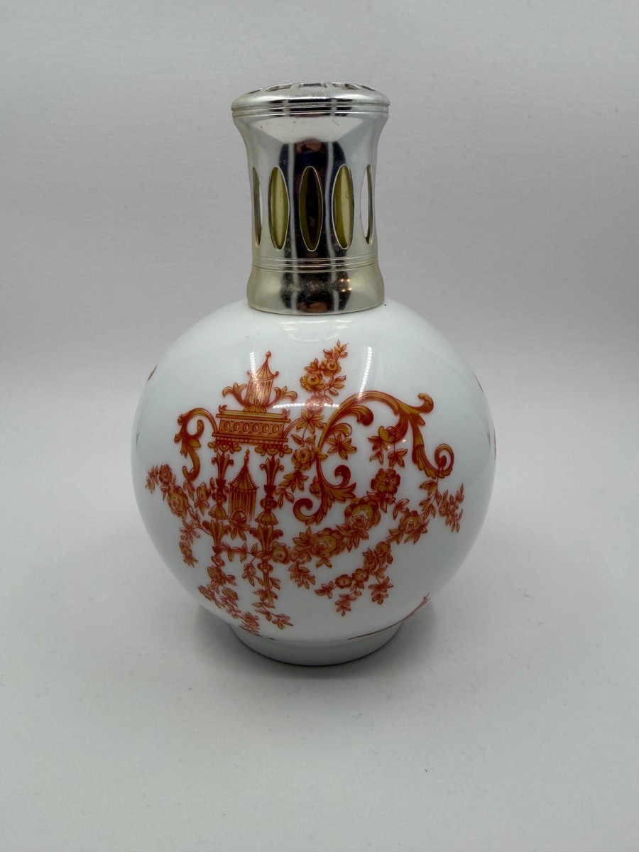 Vintage Lampe Berger Tharaud Limoges Porcelain Fragrance Lamp