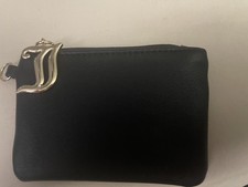Juicy Couture Small Change Cosmetic Purse Bag Couture Black