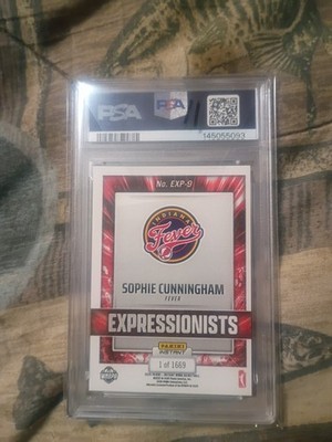 Sophie Cunningham 2025 PANINI Expressionists SP /1669 💥PSA 9 Mint