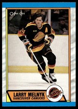 1989 O-Pee-Chee Hockey Larry Melnyk 288 Vancouver Canucks