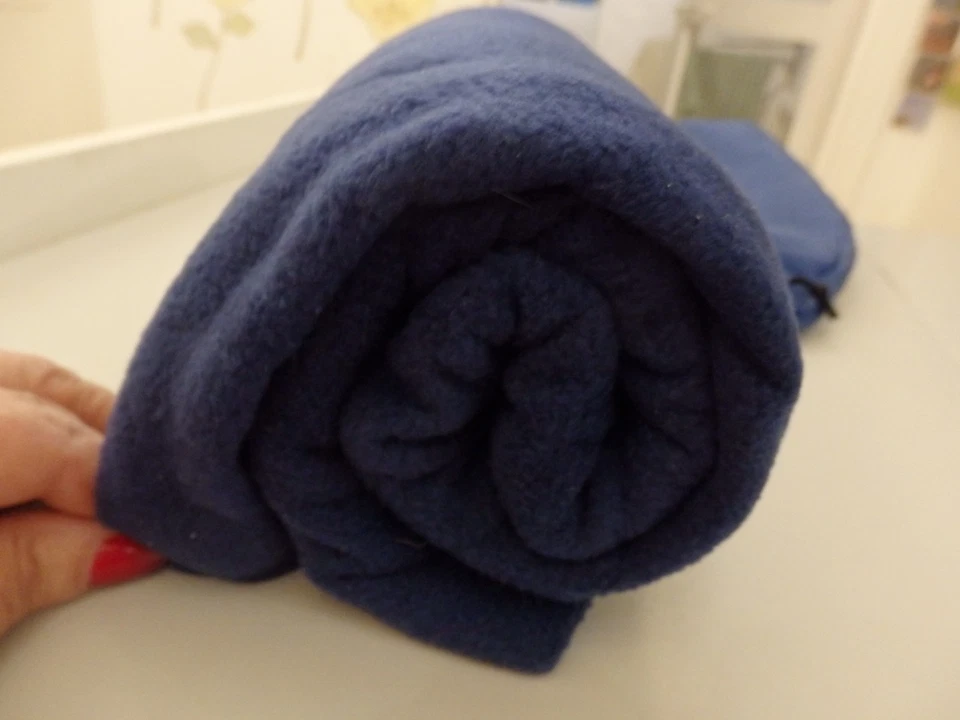 Air Transat (Navy blanket in the bag) 58 x 38 inches - Image 3 of 4