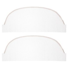  2 Pcs Base En Filet De Dentelle Transparente À Cheveux Pour Perruques