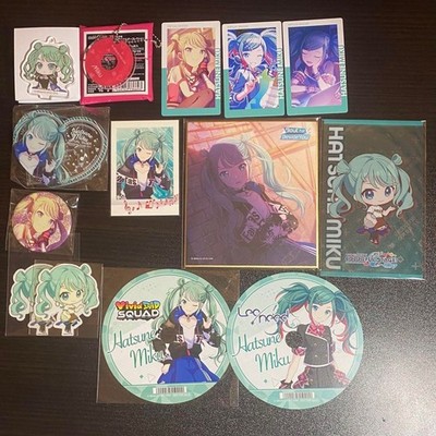 Hatsune Miku Project Sekai Leo/need Vivid Bad Squad Merchandise Bundle