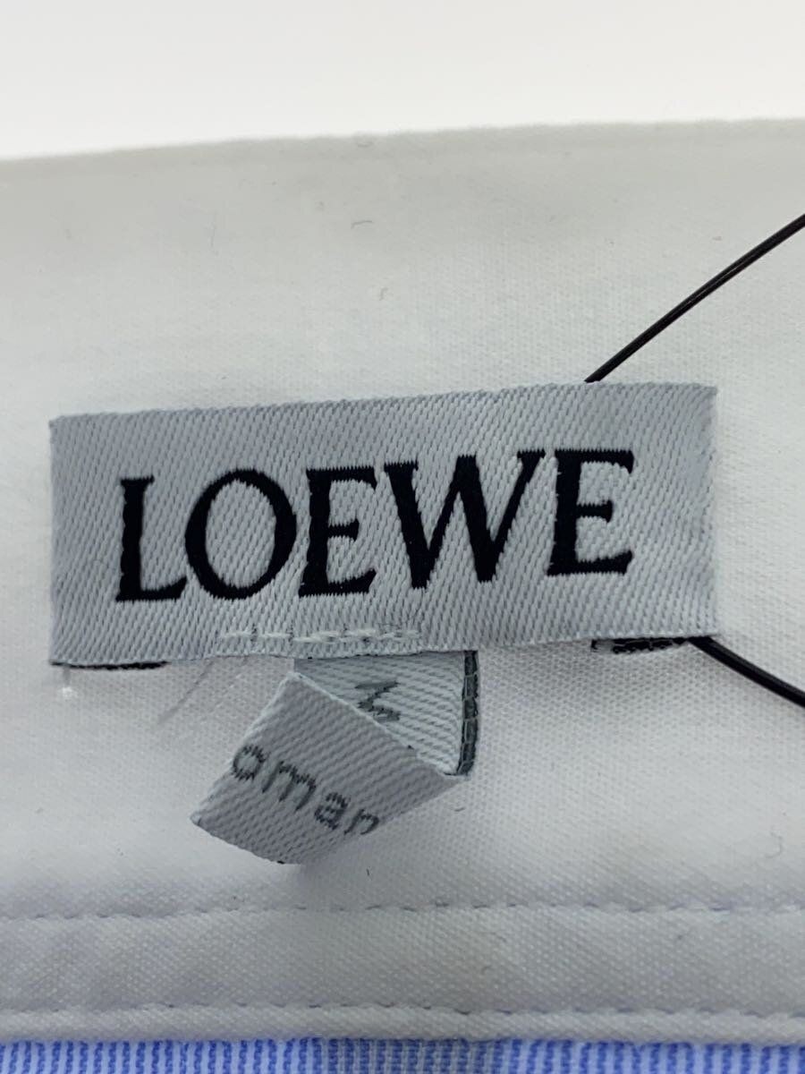 Camicia LOEWE altra manica lunga S cotone blu Q825Y05X07 usata