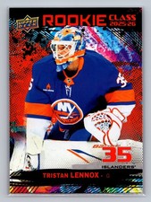 2025-26 Upper Deck #RC-30 Tristan Lennox 2025-26 Rookie Commemorative Class Red