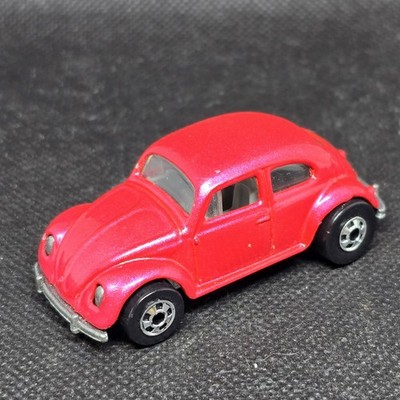 Mattel 1988 Hot Wheels Volkswagen Pearl Pink Beetle Bug Vintage