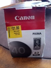 Canon Original PG-40 Black Ink New Sealed