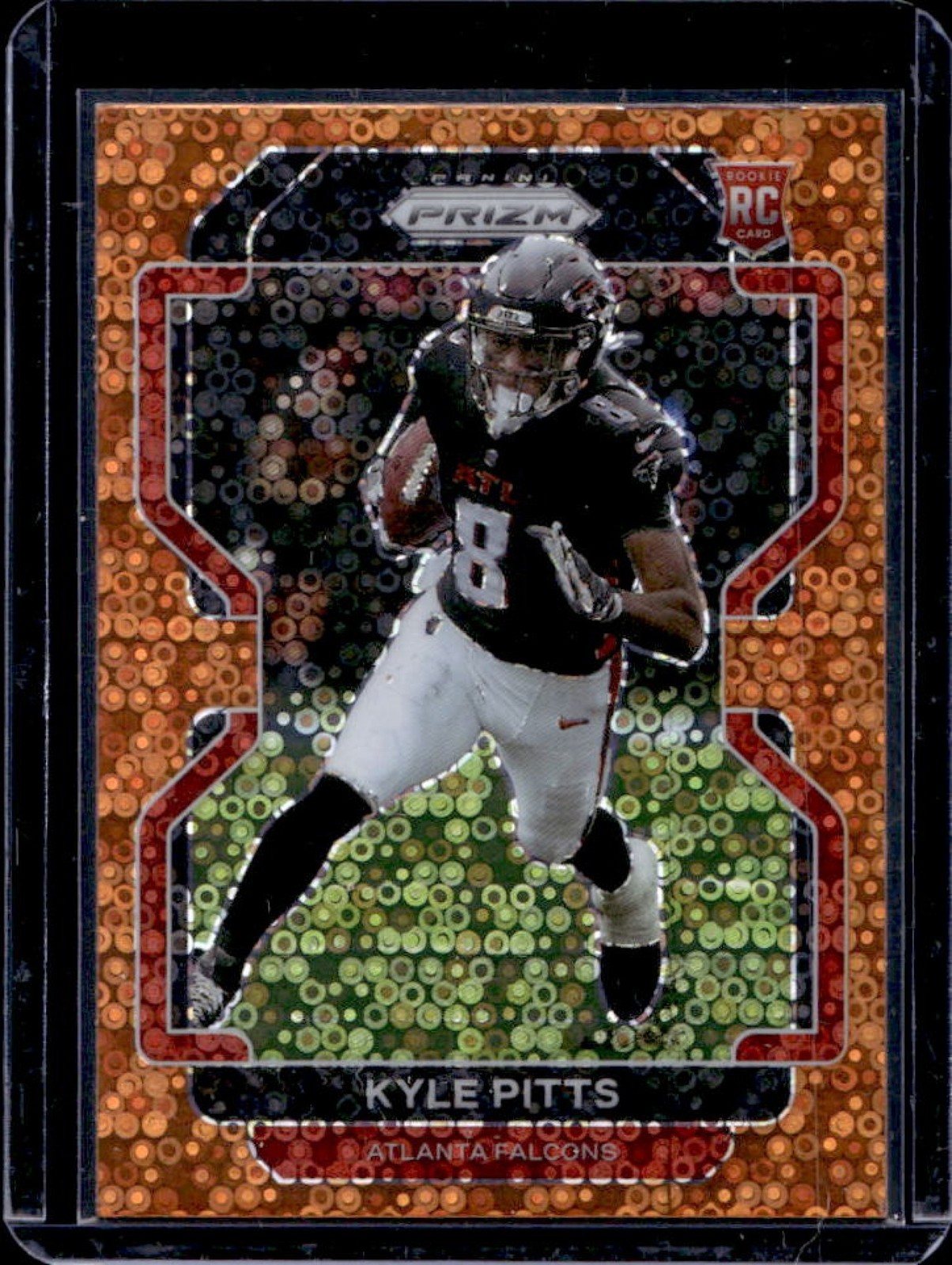 2021 Panini Prizm Kyle Pitts Disco Rookie RC #341 Falcons