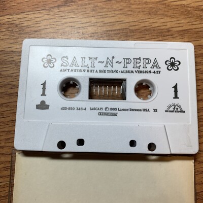 Aint Nuthin But a She Thing Rare salt n' pepa Single Cassette | eBay