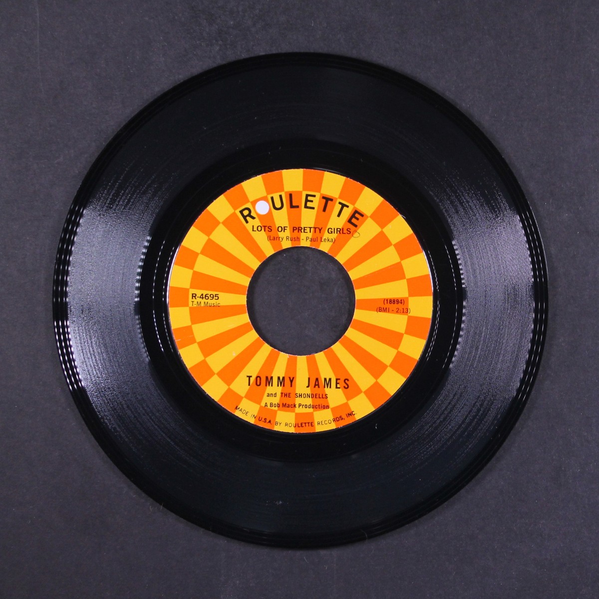 TOMMY JAMES & SHONDELLS: say i am / lots of pretty girls ROULETTE