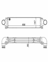 LadeluftküHler FüR Volvo S60 II S80 II V60 V70 III XC60 XC70 II