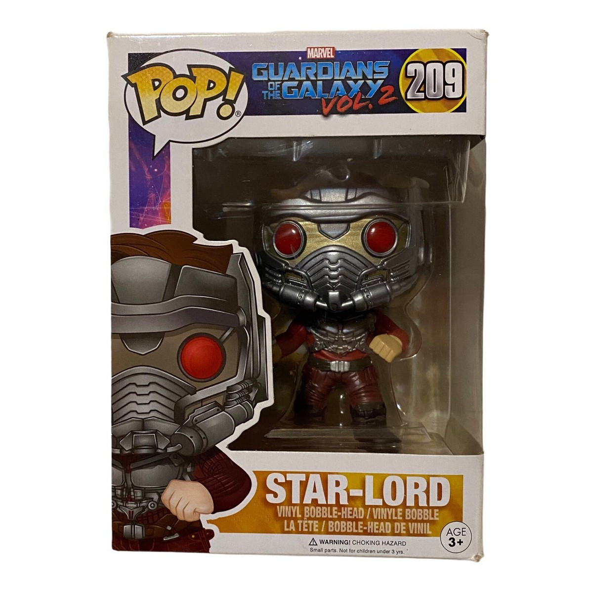 Funko Pop! Marvel Guardians of the Galaxy Vol. 2 Star-Lord #209 | eBay