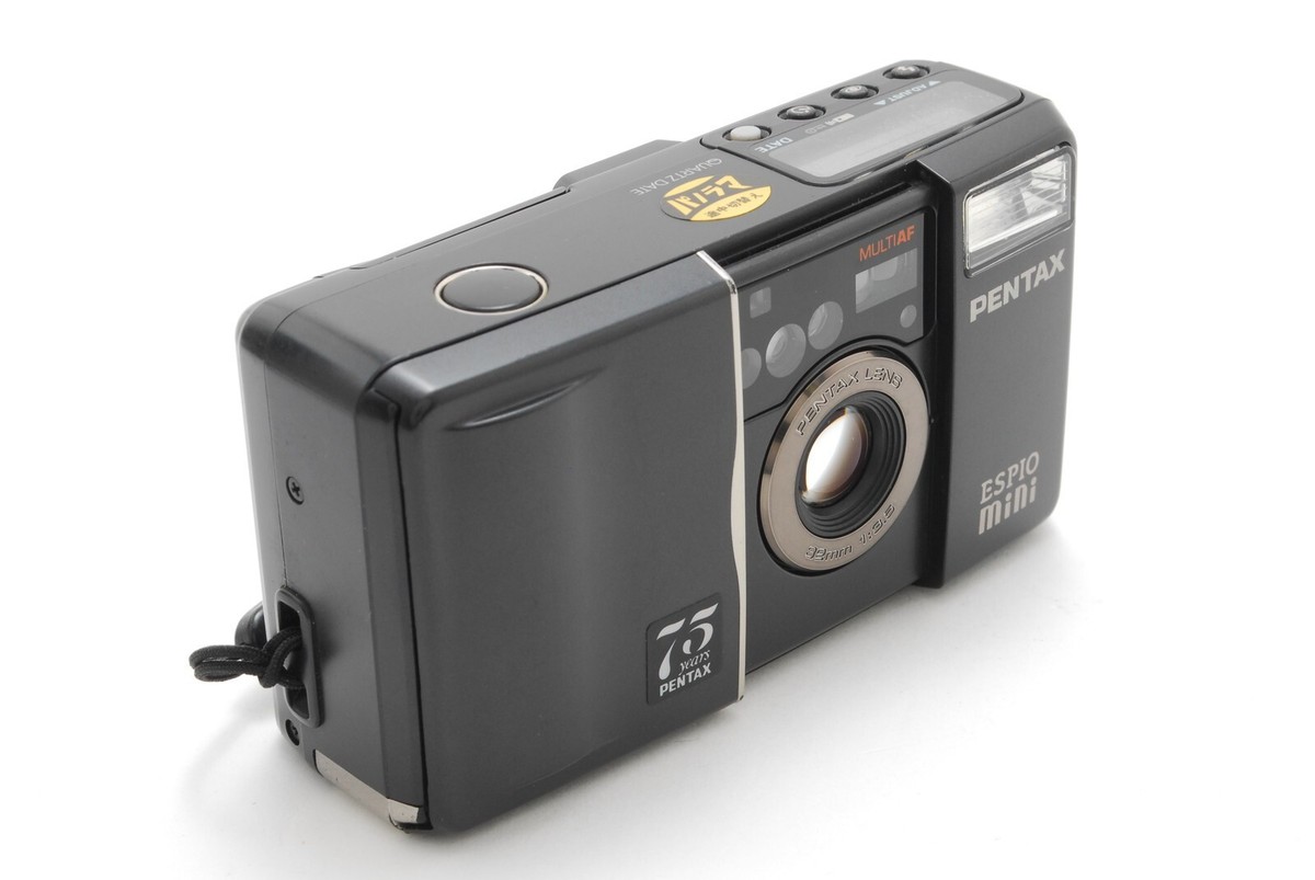 【稼働】PENTAX ESPIO mini 75years PENTAX Pentax Espio Mini 75 Years 35mm Point&Shoot Film Camera free