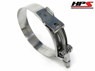 Effective Size 4.49-4.80 Stainless Steel HPS SSTC-114-122 T-Bolt Clamp SAE 116 for 4.25 ID Hose 1 Piece 
