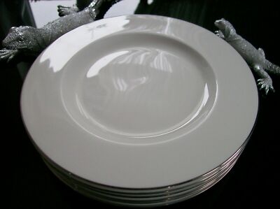 Rosenthal Brillance Premium Ligne d'argent 4 x Frühstücksteller 23 cm *NEUWARE*