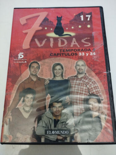 7 VIDAS Series TV Season 2 - Chapters 33 Y 34 - DVD Spanish Region 2 - Picture 1 of 3