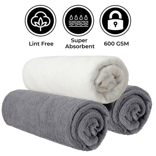 Luxury Soft 100% Egyptian Cotton Face Hand Towel Bath Towel Bath Sheets 600 GSM - Picture 4 of 13