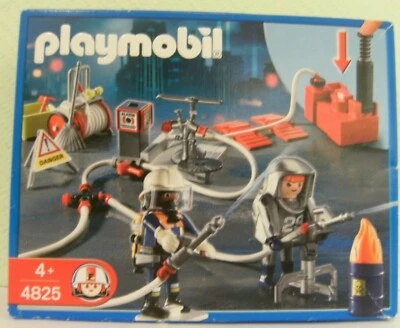 Playmobil Löschtrupp mit Druckpumpe 4825 von 2008 Neu & OVP Feuerwehr - Bild 1 von 2