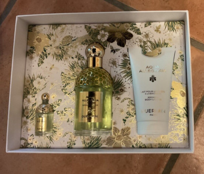 Guerlain ''Aqua Allegoria'' Set, Eau de Parfum 75ml&7,5 ml, Bodylotion 75 ml