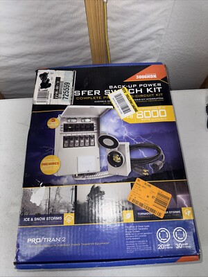 Reliance Controls 3006HDK 6-circuit Generator Power Transfer Switch Kit