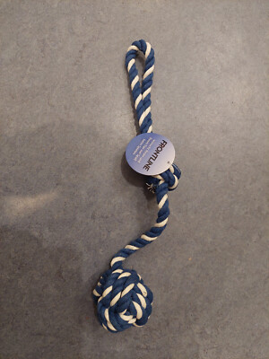 Frontline Hund Spielball 6cm Durchmesser neu 34cm lang