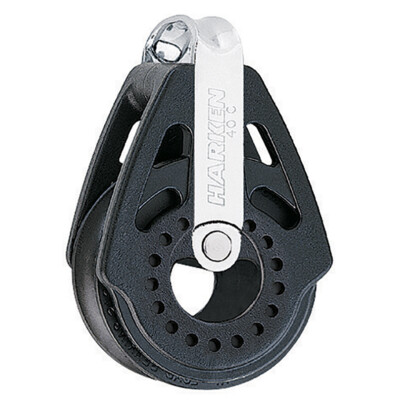 Harken 2650 40Mm Carbo Single Fixed Block