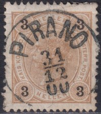 AUTRICHE:  n°67A oblitéré CàD central PIRANO (PIRAN, Slovénie) !