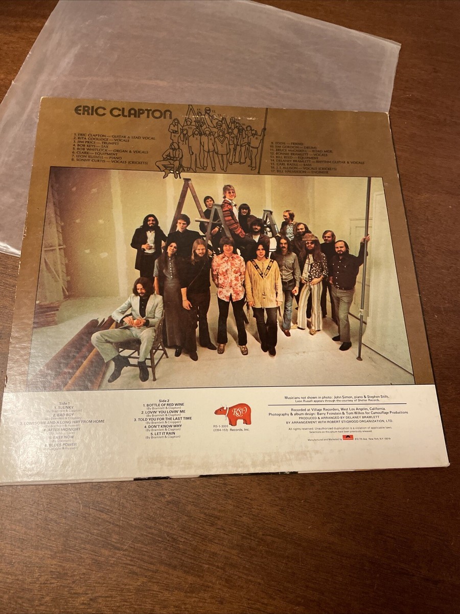Eric Clapton 1970 Lp