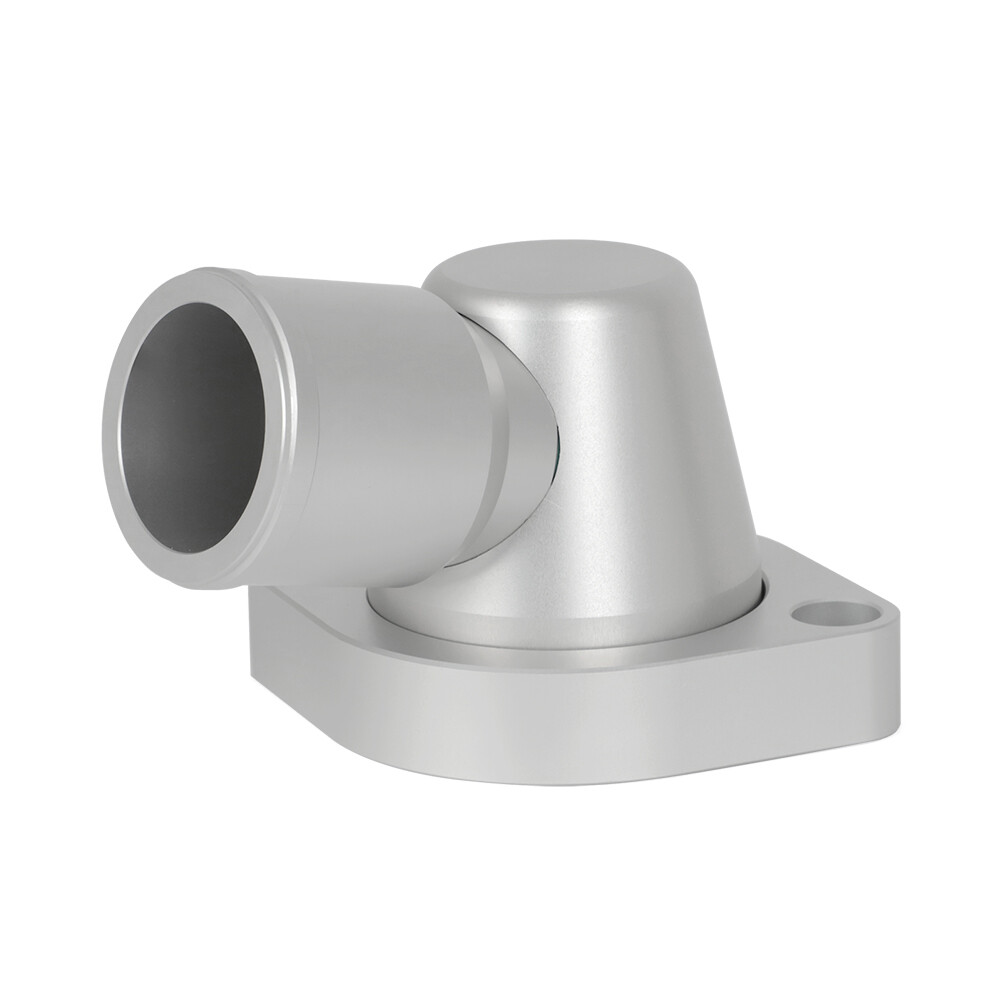 Thermostat Housing Replacement ApplianPar 45° Swivel Thermostat Housing For Chevy LS Engines - Polished Aluminum (Fits LS1, LS2, LS3, LS6, LS7, Etc.) 45 Degree Swivel Water Neck