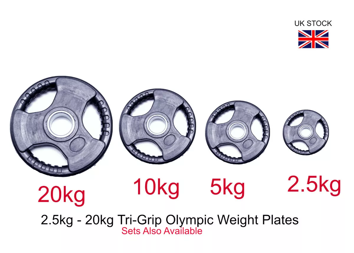 2x 10kg Tri Grip 2