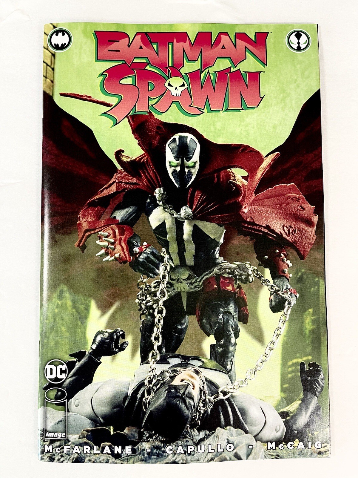 2023 SDCC Batman Spawn #1 Red Edition McFarlane Toys Exclusive Variant ...