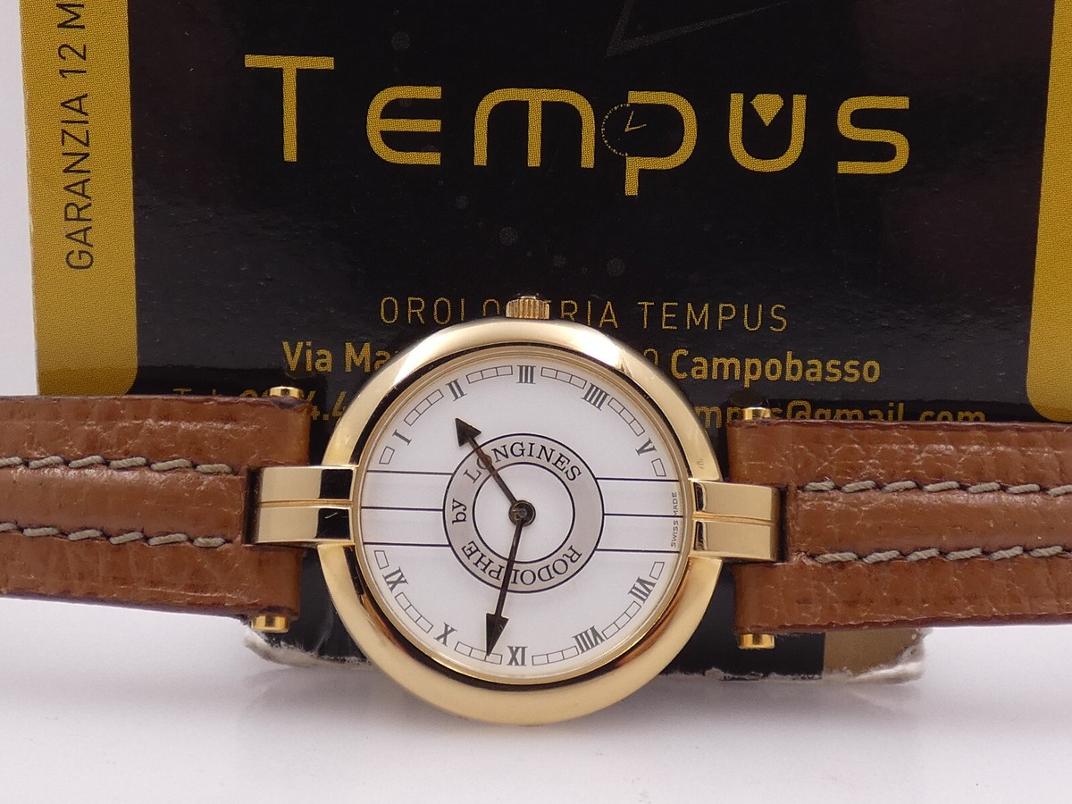 LONGINES RODOPHE レディース時計 RODOLPHE BY LONGINES VINTAGE 18 Kt G.F SWISS MADE YEARS '90s