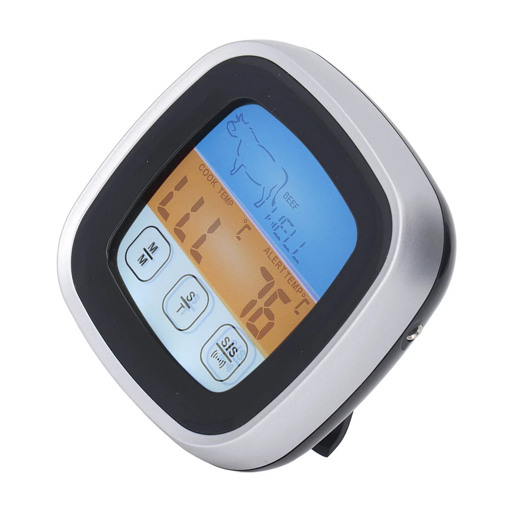 Digital Meat Thermometer LED Display Accurate Reading Meat Temperature Gauge