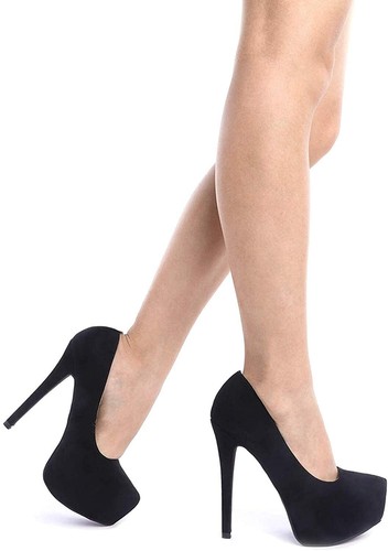 Women Sexy Pump Shoes High Stilettos Heel Close Toe Wedding Party Pump Shoes - Picture 19 of 66