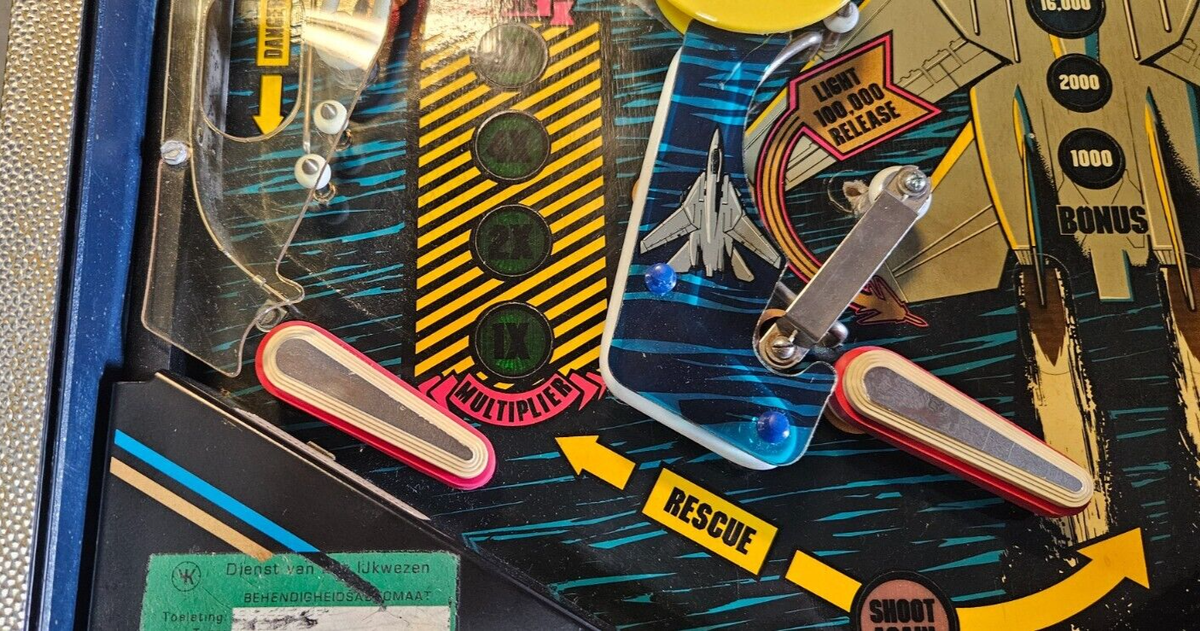 GOLD WINGS Pinball Machine - Gottlieb 1986 - 2834 | eBay
