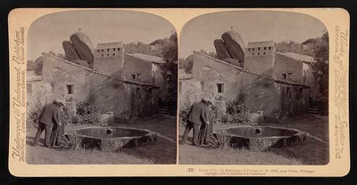 Ruins of the old Hermitage of Cortica (A. D. 1500), near Cintra, Portugal 1902