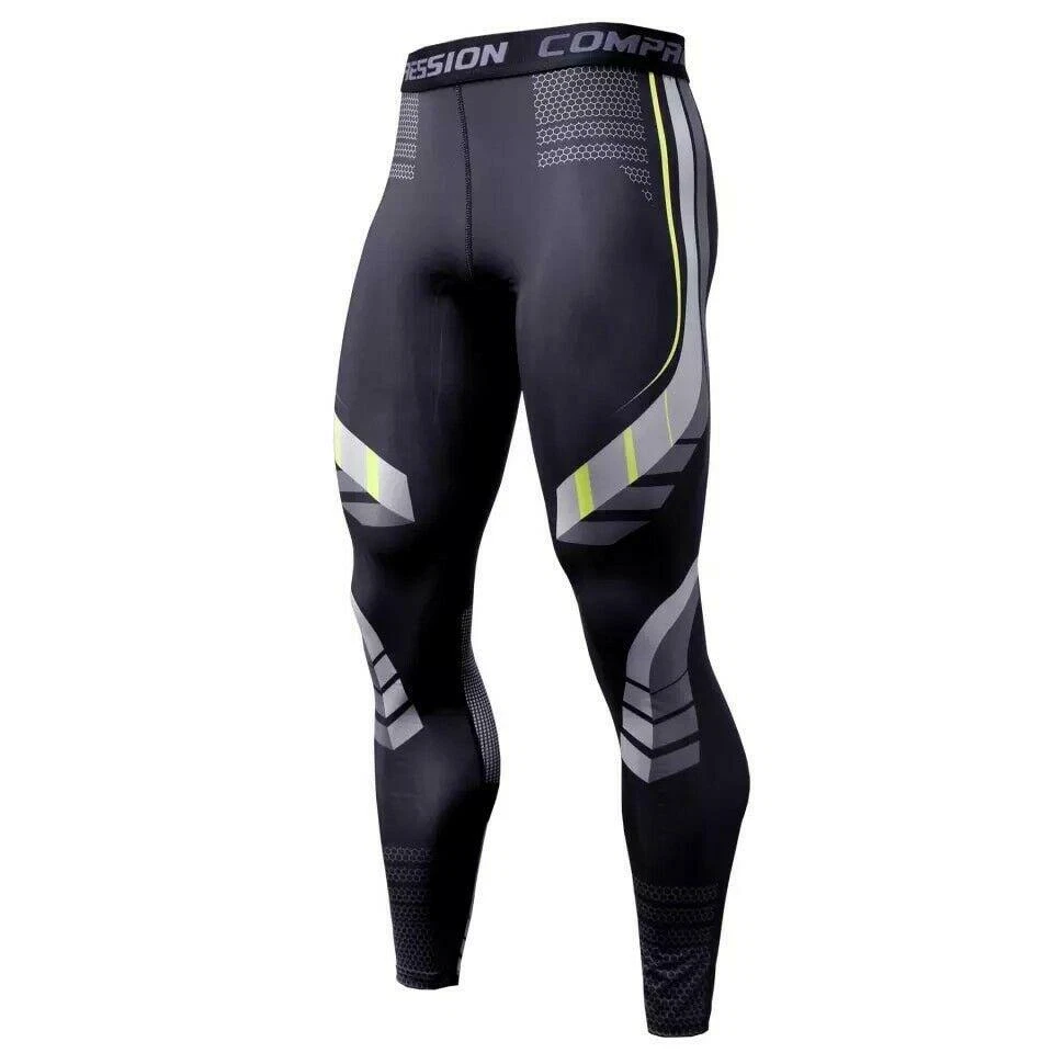 Ropa Deportiva Para Hombres De Gimnasio Leggins Para Correr Entrenamiento  Licras