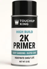 2K High Build Primer Surfacer – Gray Aerosol, Fast Drying, Easy Sanding