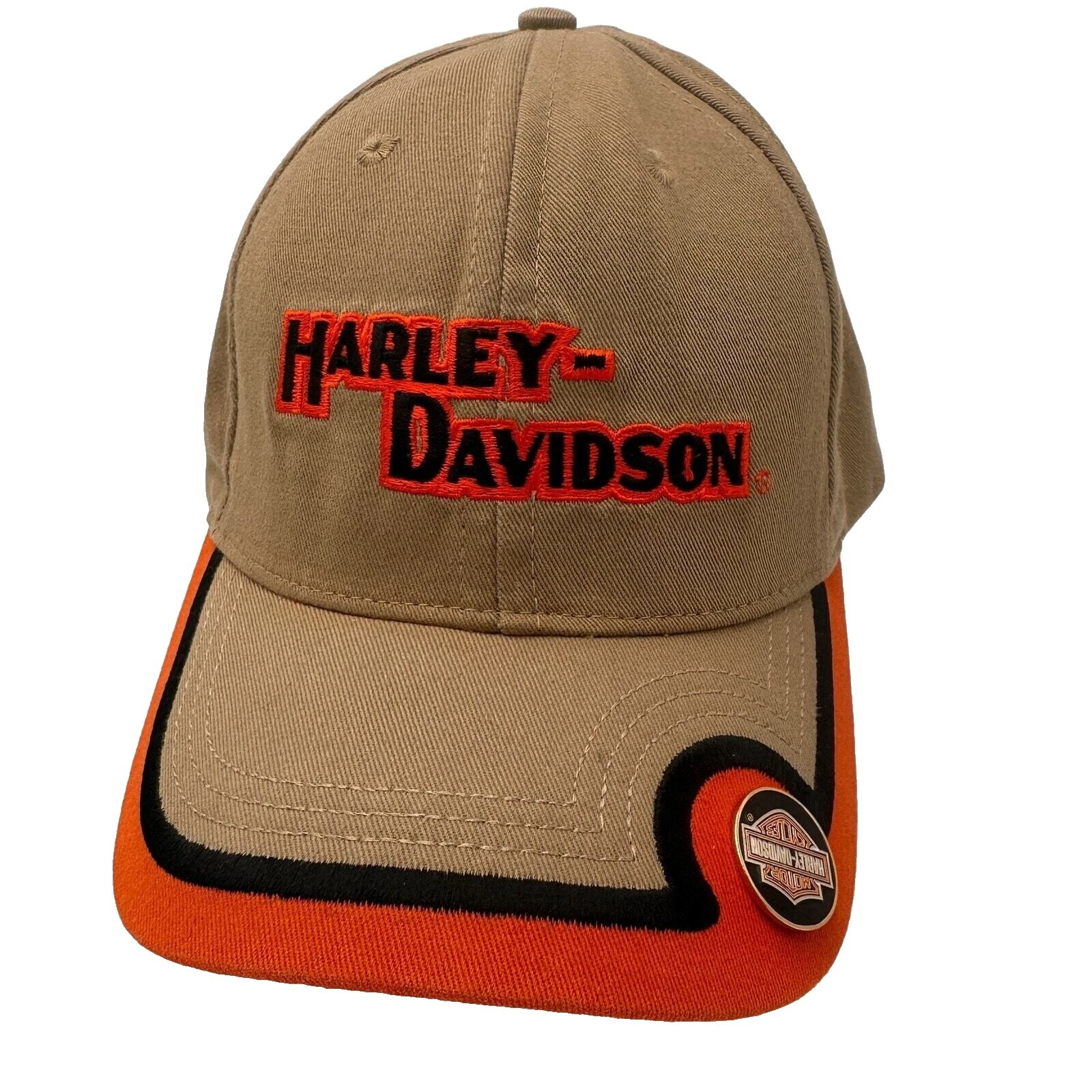 Marrón de Hombre Harley-Davidson gorras de béisbol