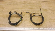 1979 Kawasaki KZ550A K181-1) front brake line throttle cable set
