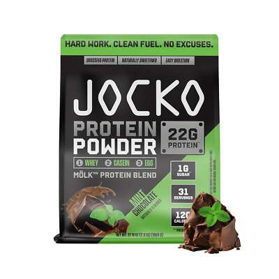 Jocko Mölk Whey Protein Powder (Mint Chocolate) - , 2 Lbs