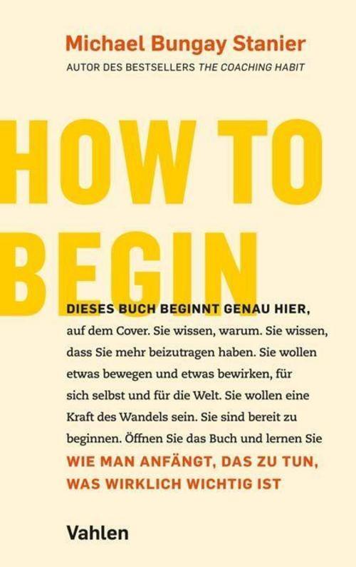 Thumbnail - Michael Bungay Stanier How To Begin