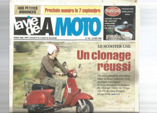 LA VIE DE LA MOTO N°442 SCOOTER LML / RASSEMBLEMENT A LURCY-LEVIS