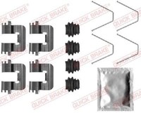 Original Quick Brake ZubehöRsatz Scheibenbremsbelag 109-0046 FüR KIA Opel