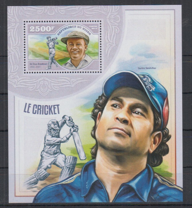 美品NEWNIMC-611M-ST/新品未使用NIMC-63XUL/LST Y638. Niger - MNH - 2014 - Sport - Cricket - Bl | eBay