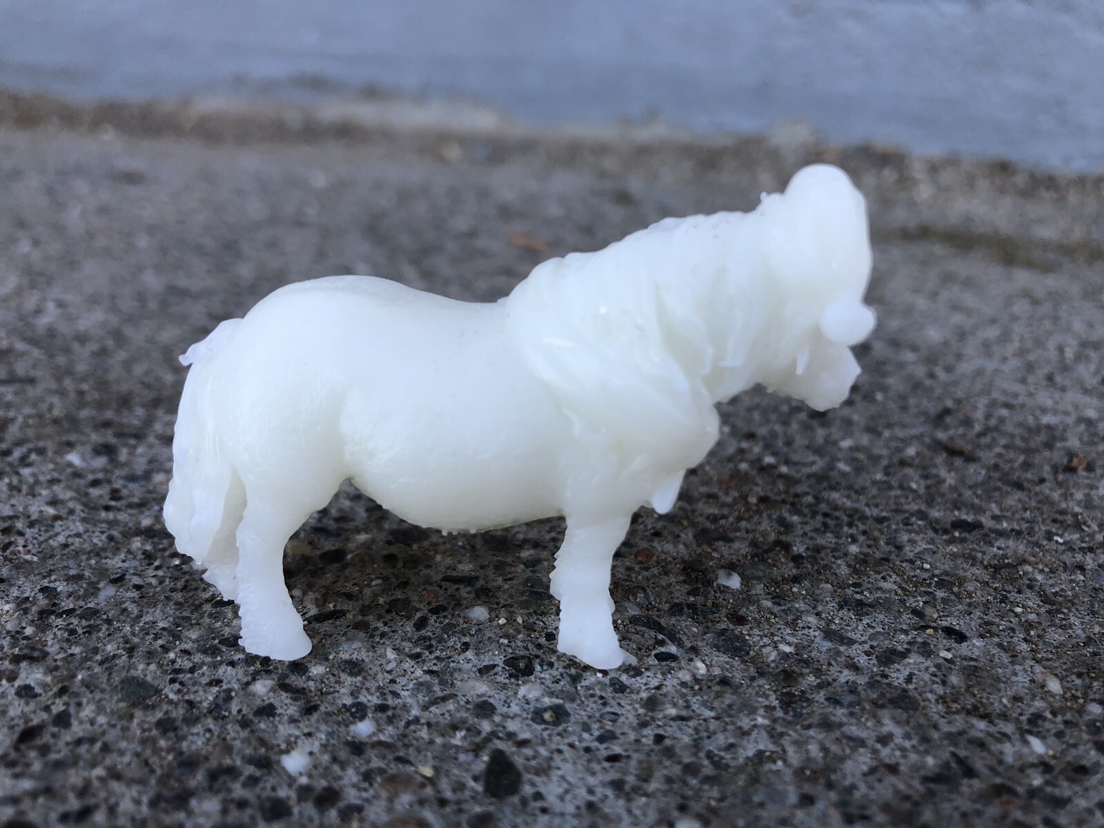 Cappello Babbo Natale Merry Shetland Pony Horse Bexbee modello resina cavallo 1 3 4"