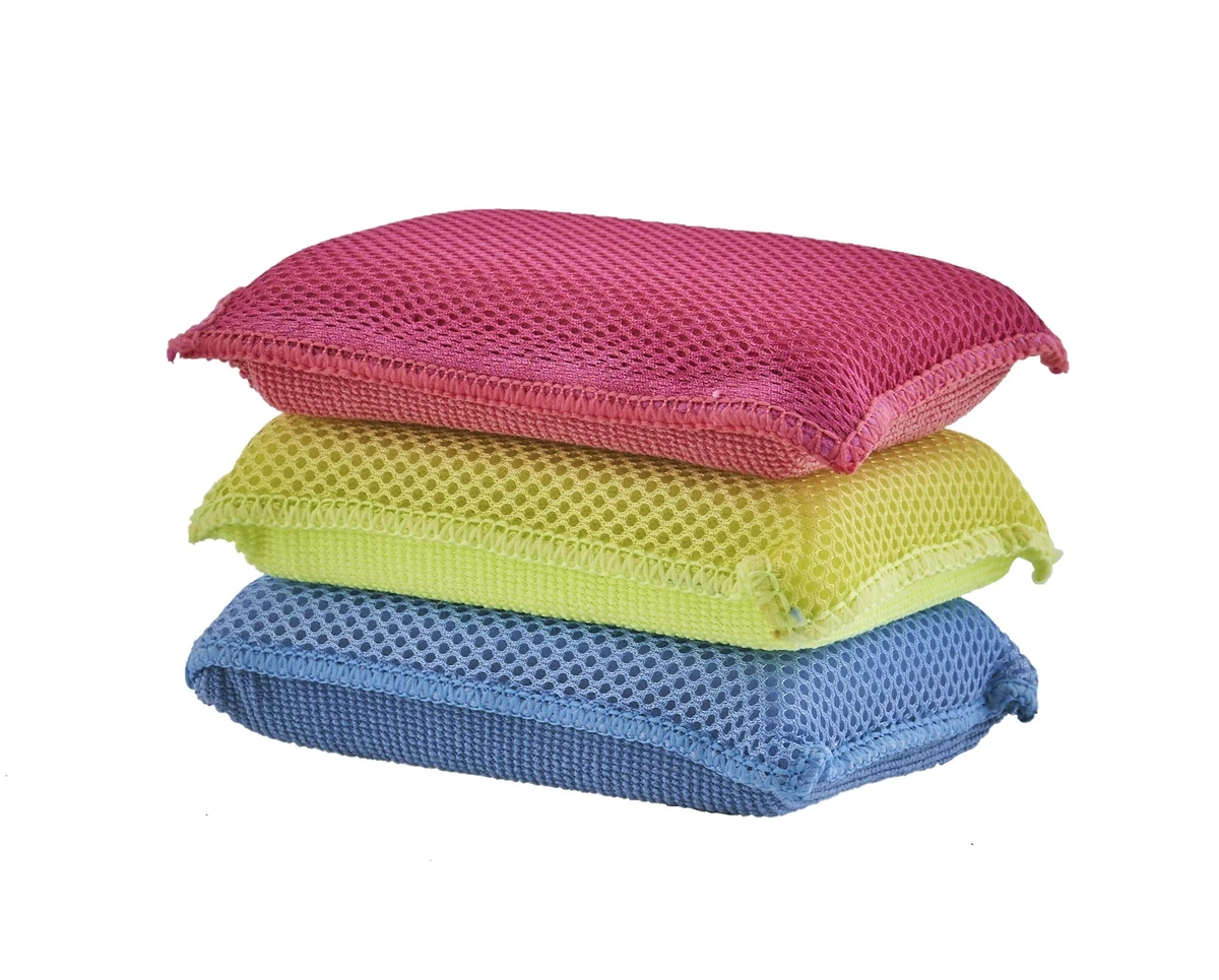 Red kitchen sponges deals